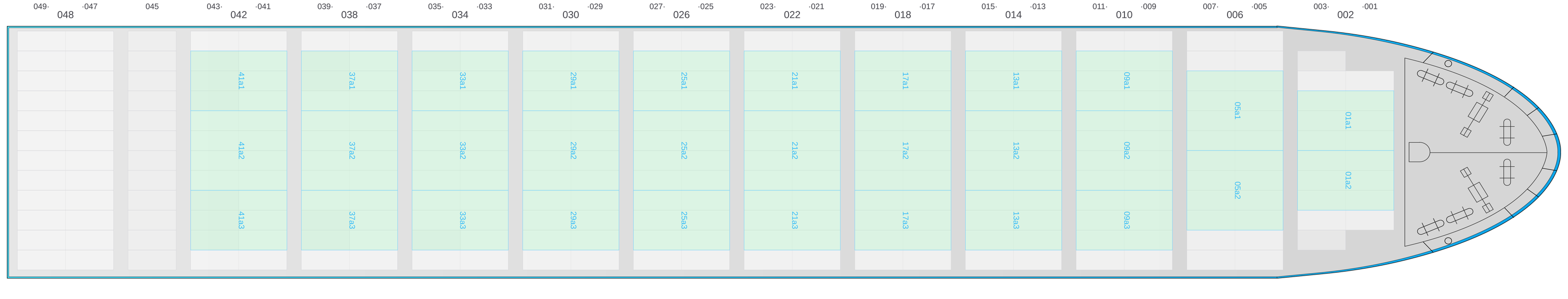 Deck view of VALENCE