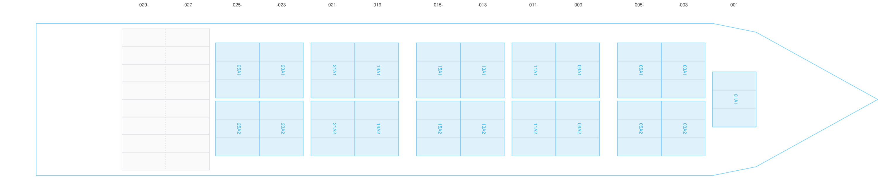 Deck view of GLUON