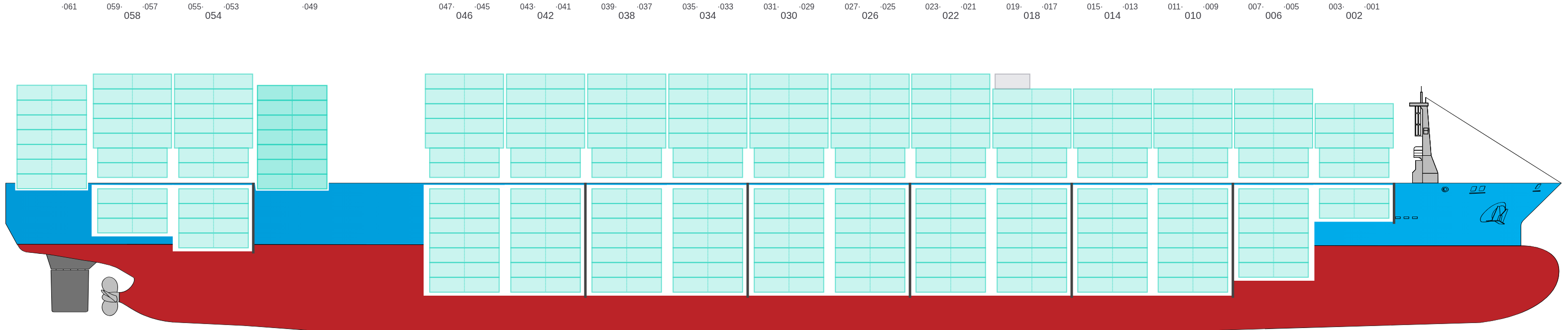 Side view of DUBAI EXPRESS