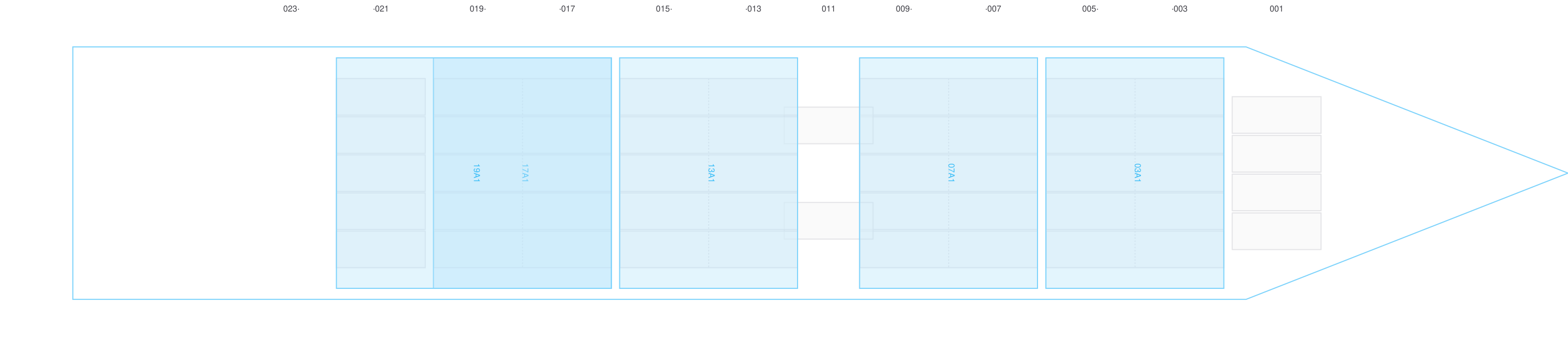 Deck view of SWIMMER