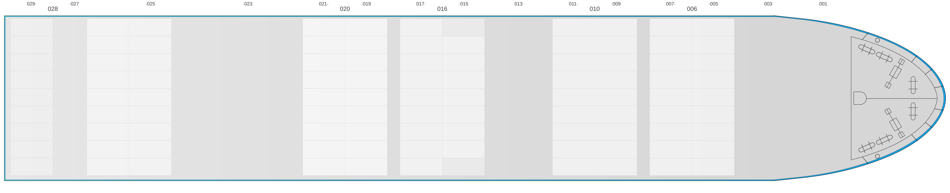 Deck view of DAMGRACHT