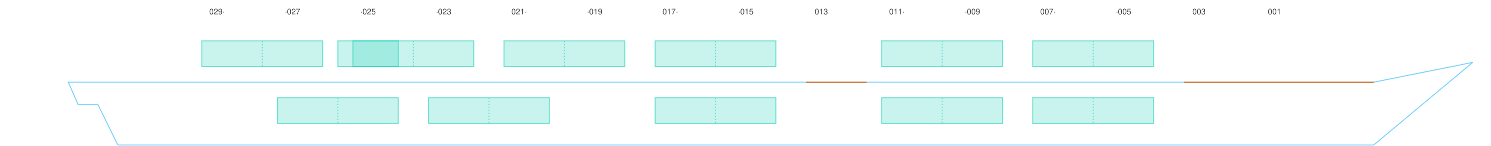 Side view of DAMGRACHT