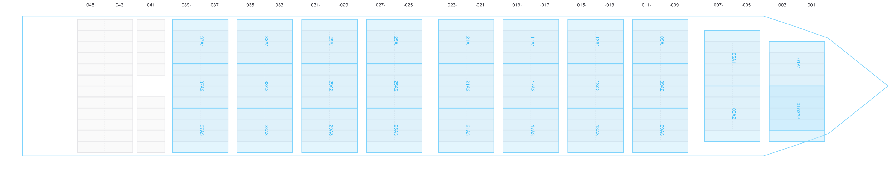 Deck view of OVP ARIES