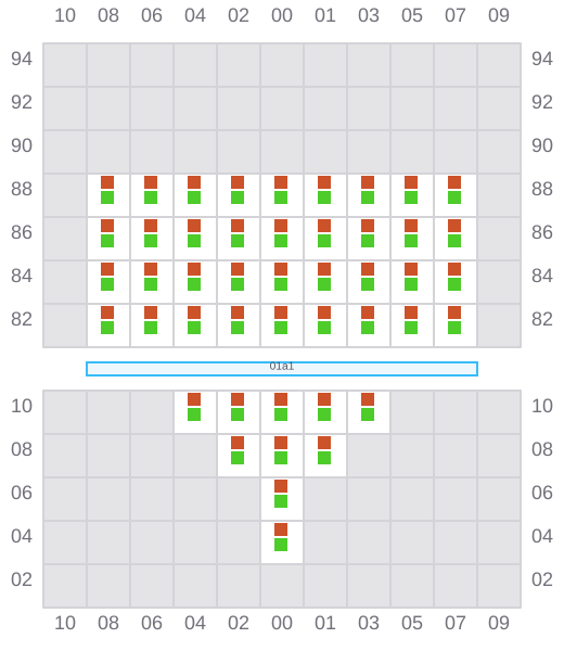 Bay 001 view and slots of BANGKOK