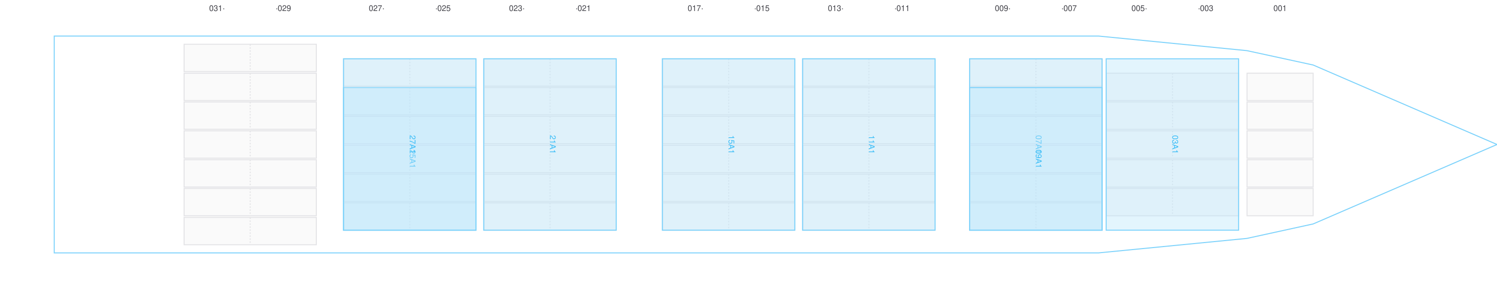 Deck view of MC TRADER