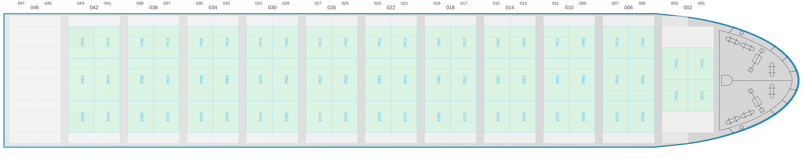 Deck view of INTERSEA TRAVELER