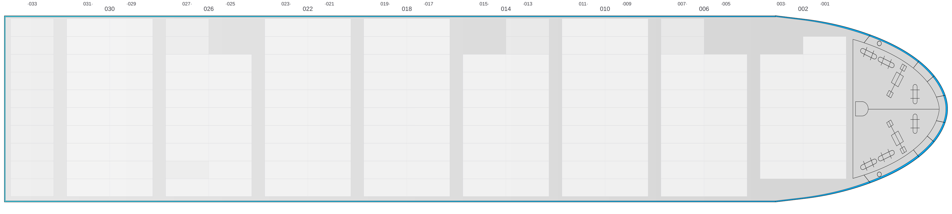 Deck view of BBC RIO