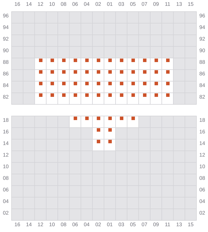 Bay 001 view and slots of HAKUNA MATATA