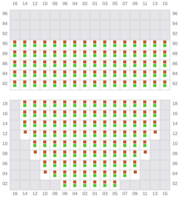 Bay 019 view and slots of HAKUNA MATATA