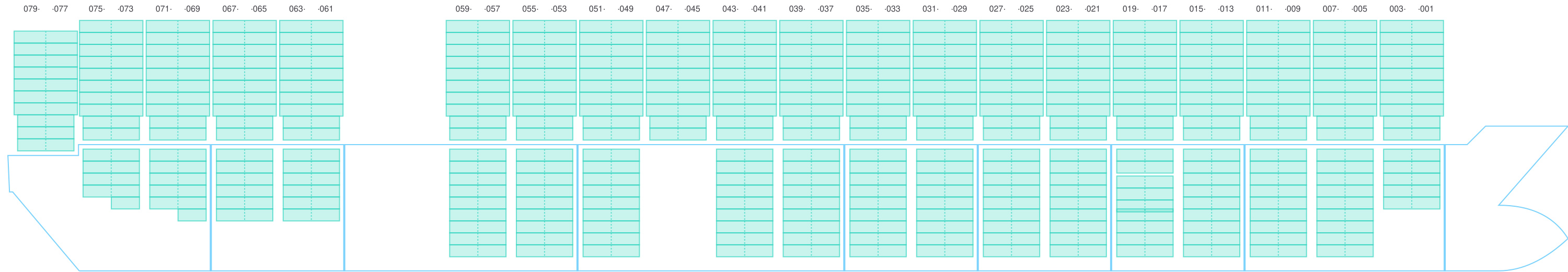 Side view of MAERSK STEPNICA