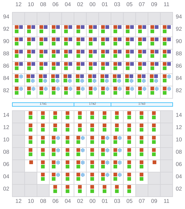 Bay 019 view and slots of REN JIAN 8