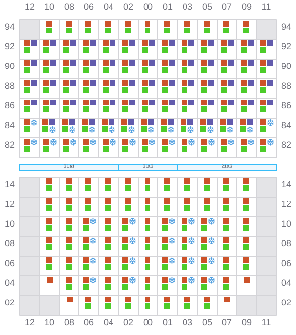 Bay 023 view and slots of REN JIAN 8
