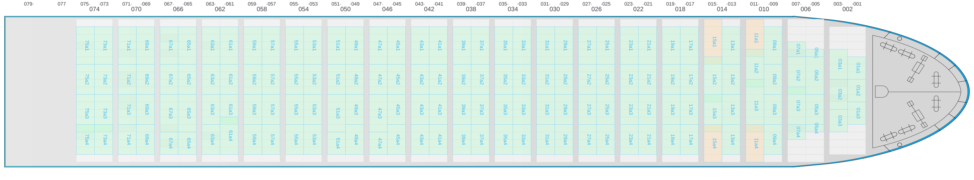 Deck view of CSCL SUMMER