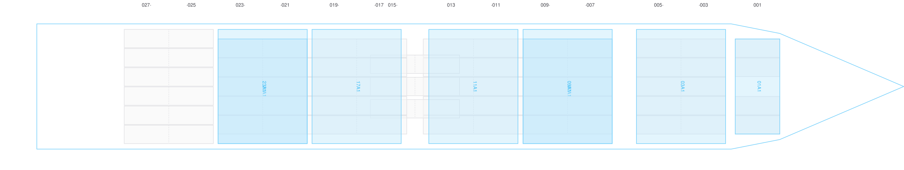 Deck view of OCEAN BLESSING