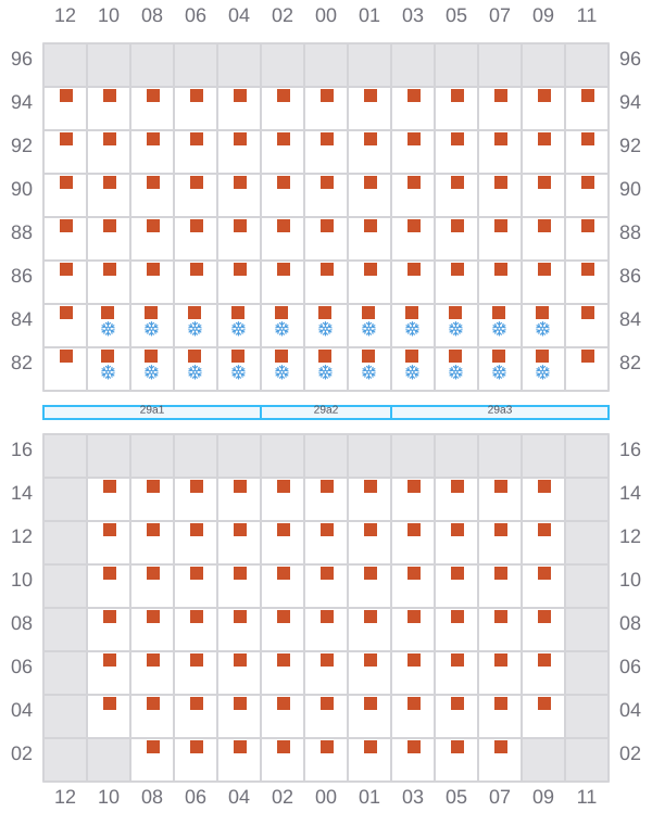 Bay 031 view and slots of BAHAMAS