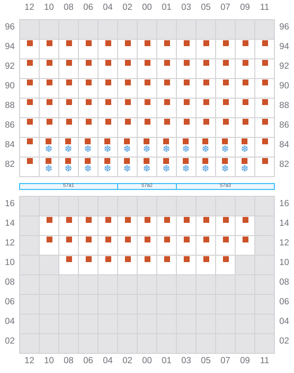 Bay 059 view and slots of BAHAMAS