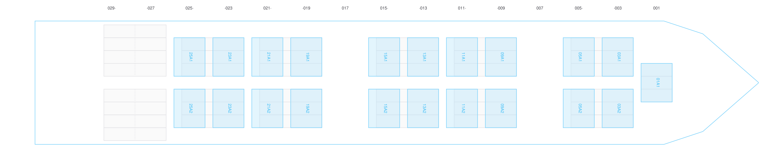 Deck view of GLUON