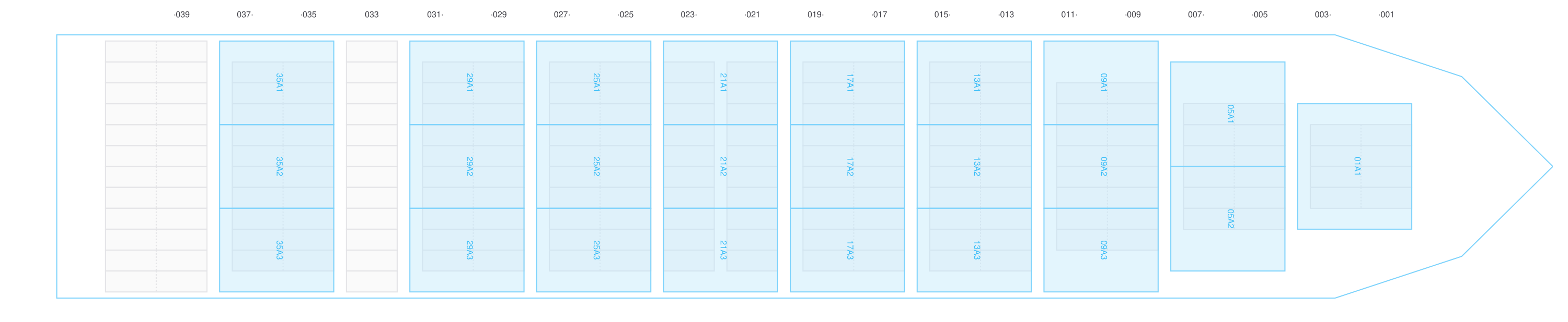 Deck view of STRIDE