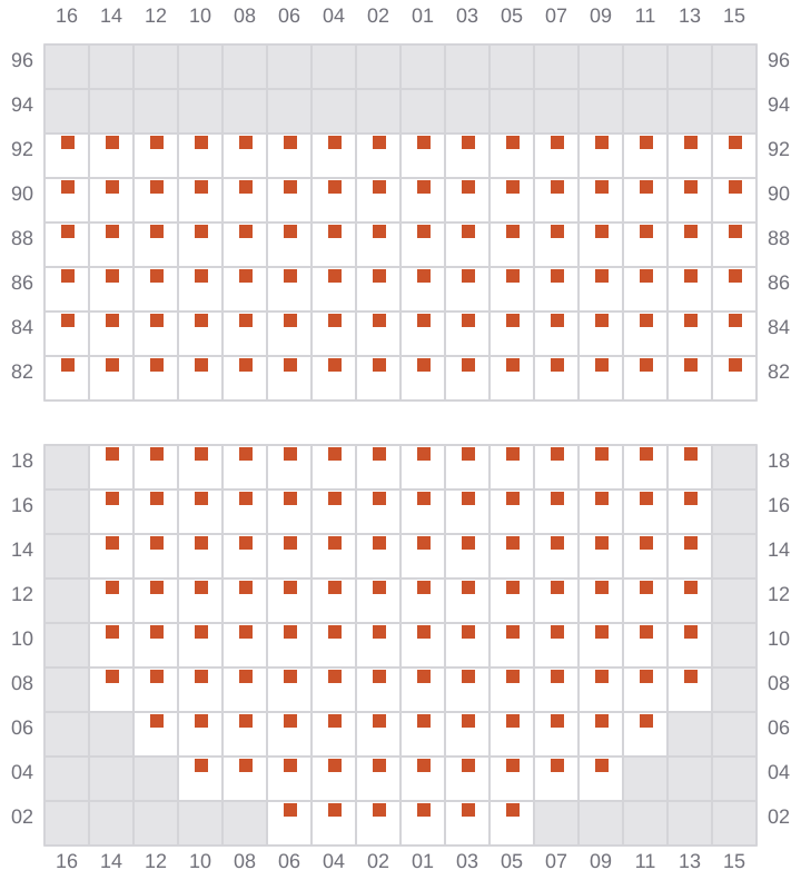 Bay 021 view and slots of AGIOS DIMITRIOS