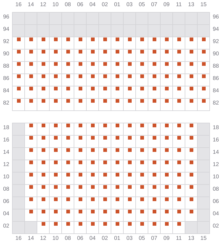 Bay 029 view and slots of AGIOS DIMITRIOS