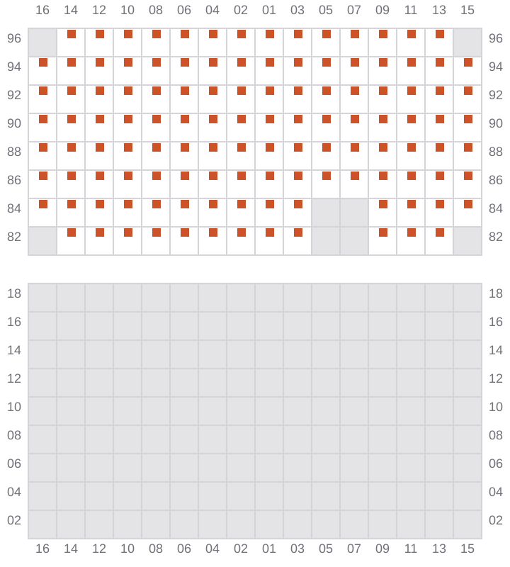 Bay 057 view and slots of AGIOS DIMITRIOS