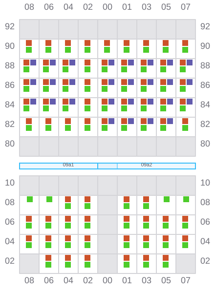 Bay 009 view and slots of LIONFISH
