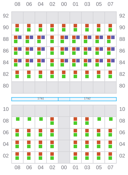 Bay 017 view and slots of LIONFISH