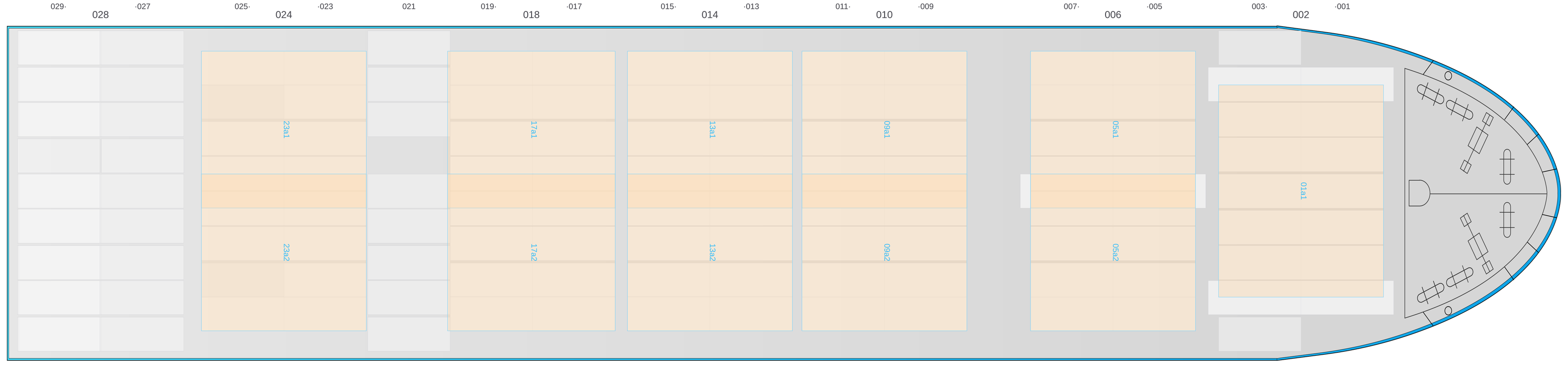 Deck view of LIONFISH