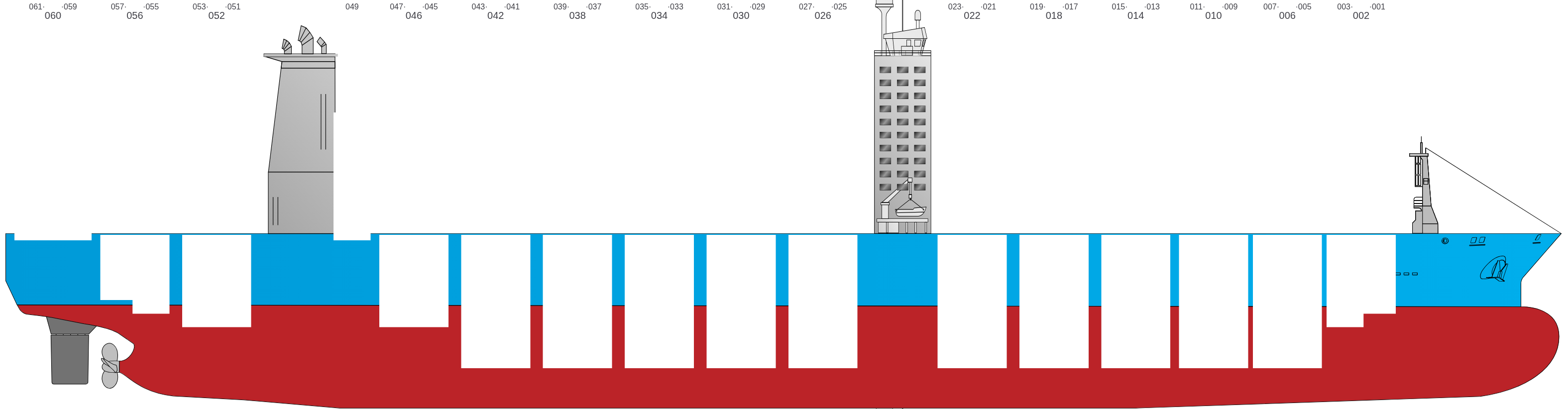 Side view of NAVIOS CYAN