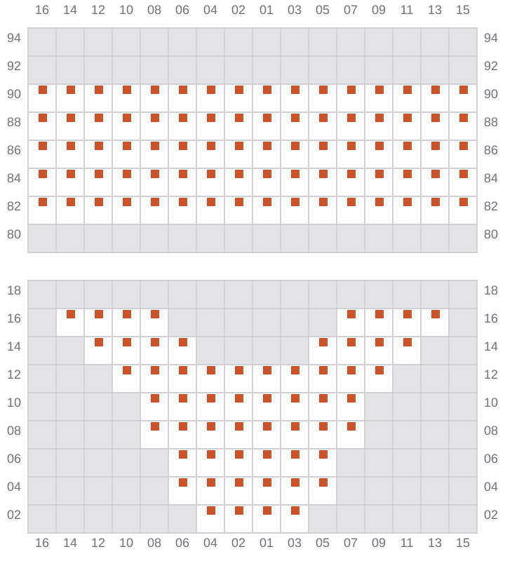 Bay 013 view and slots of HYUNDAI SINGAPORE