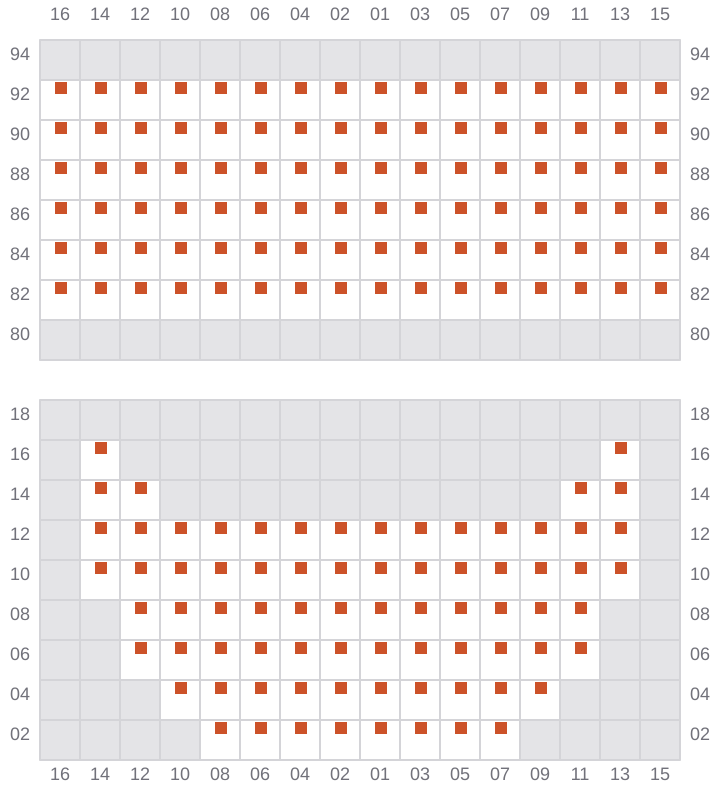 Bay 021 view and slots of HYUNDAI SINGAPORE