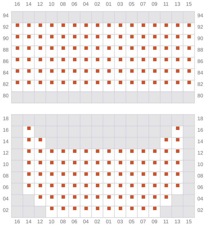 Bay 025 view and slots of HYUNDAI SINGAPORE