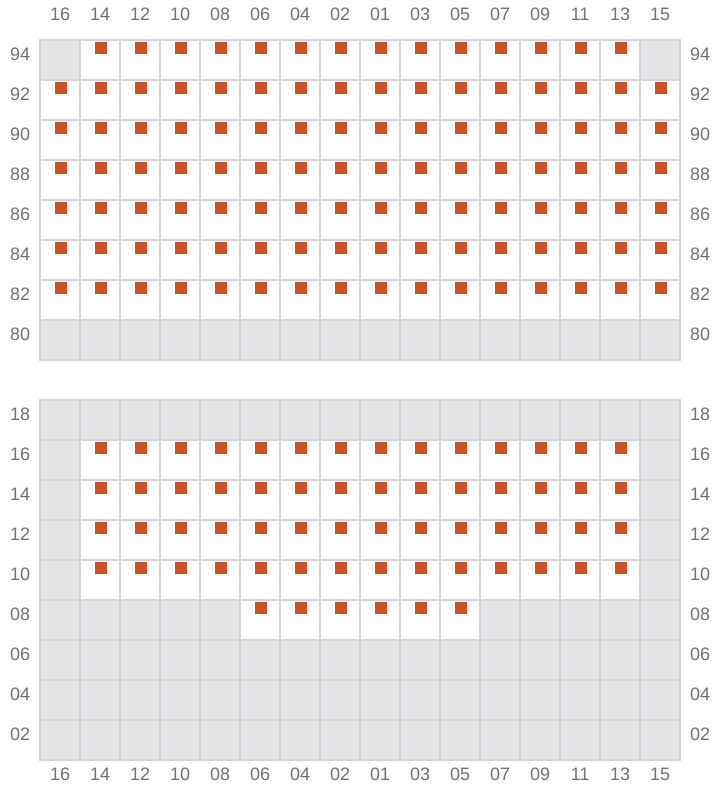 Bay 061 view and slots of HYUNDAI SINGAPORE
