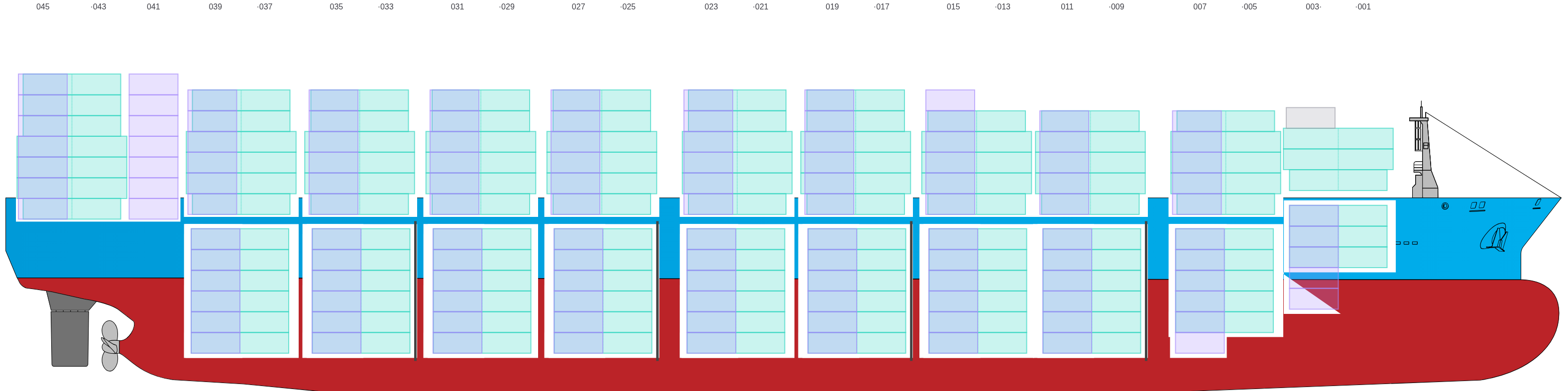 Side view of ELIZABETH