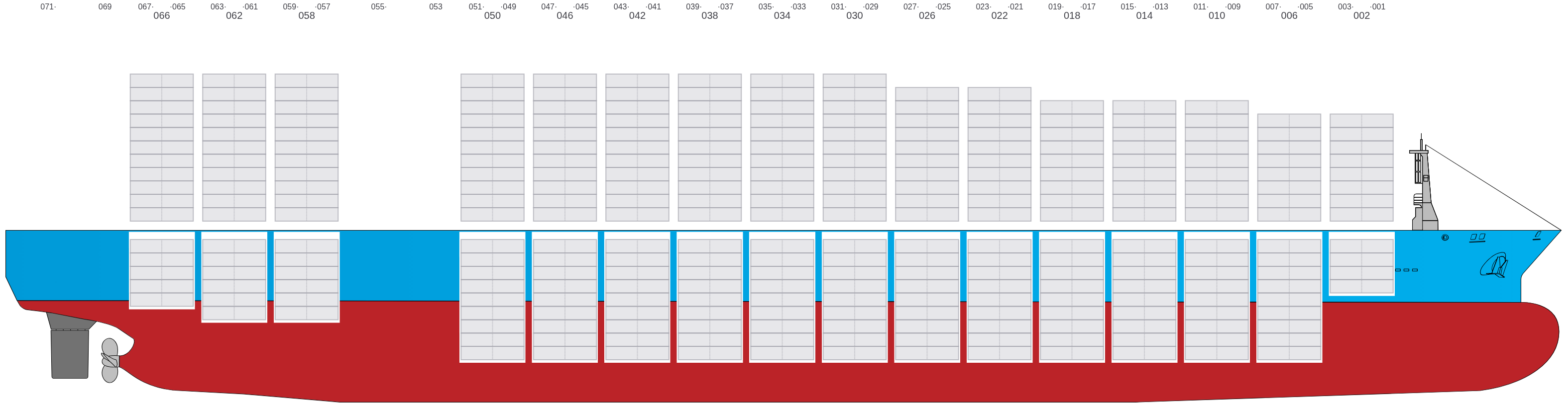 Side view of CMA CGM JACQUES JUNIOR