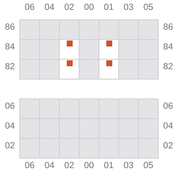 Bay 011 view and slots of ALI S