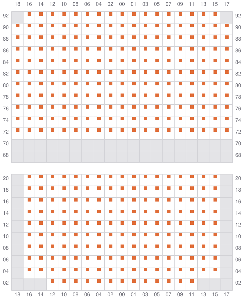 Bay 049 view and slots of EVER FOREVER