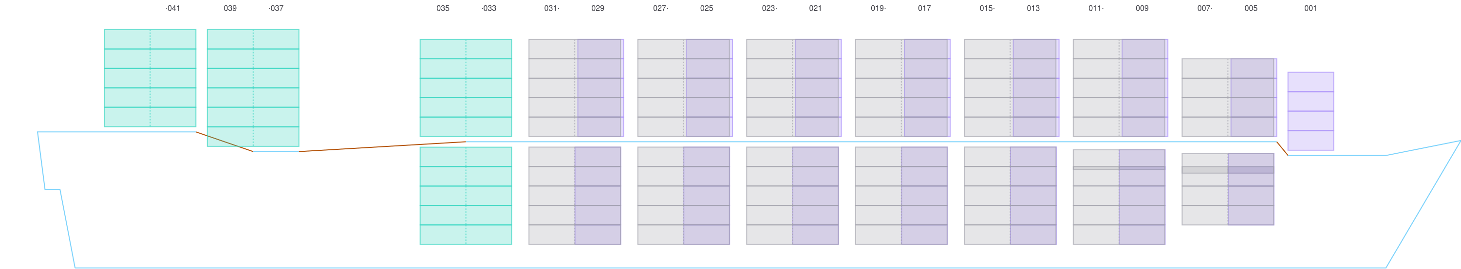 Side view of BAL PEACE