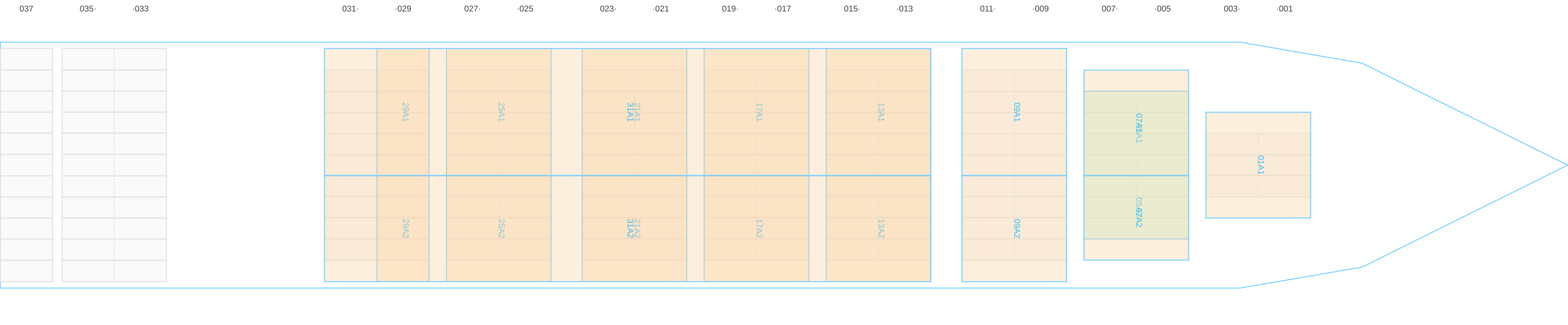 Deck view of ALEJANDRINA
