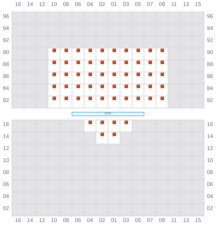 Bay 001 view and slots of HENRIKA SCHULTE