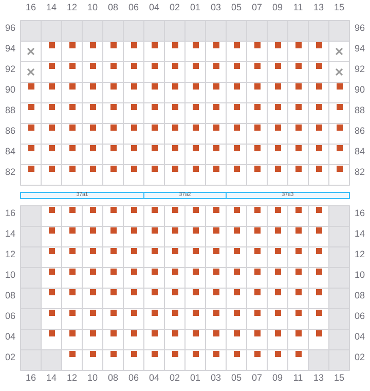 Bay 037 view and slots of HENRIKA SCHULTE