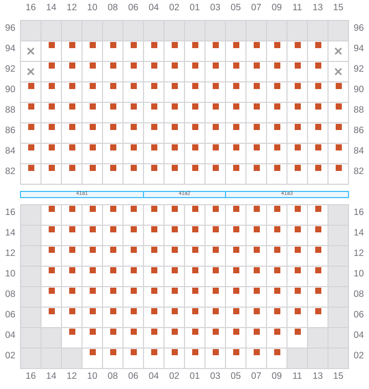 Bay 041 view and slots of HENRIKA SCHULTE