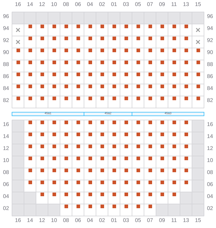Bay 045 view and slots of HENRIKA SCHULTE
