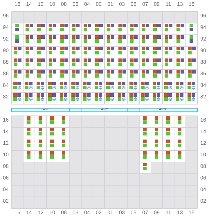 Bay 051 view and slots of HENRIKA SCHULTE