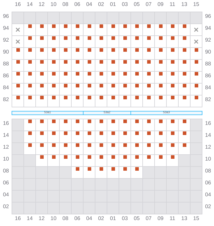 Bay 053 view and slots of HENRIKA SCHULTE