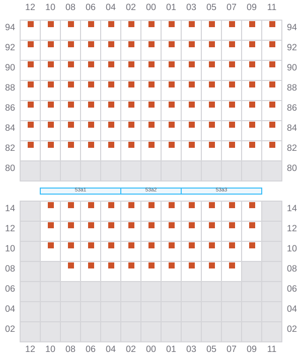 Bay 053 view and slots of REN JIAN 16