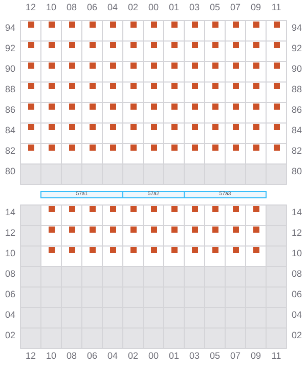 Bay 057 view and slots of REN JIAN 16