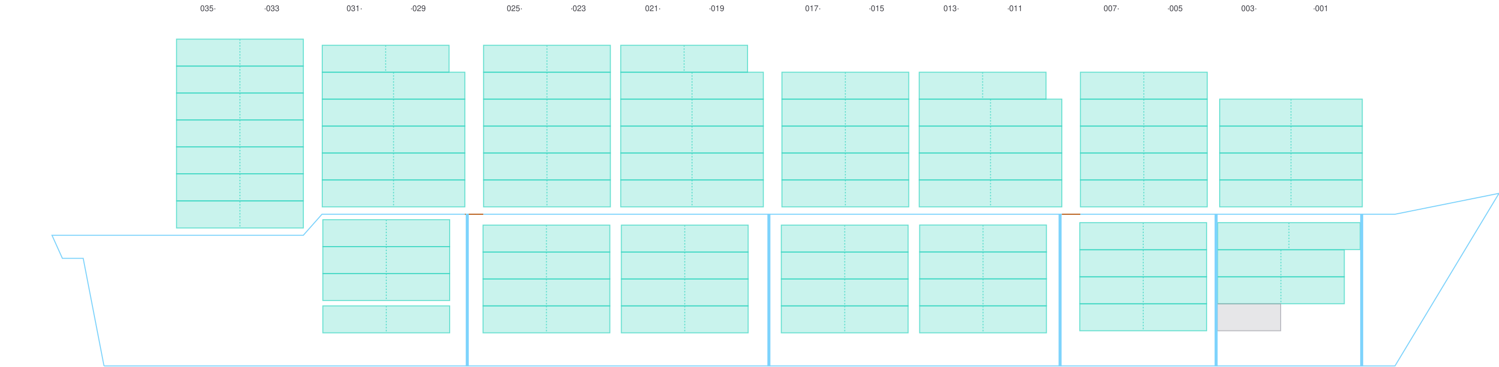 Side view of CONTSHIP UNO