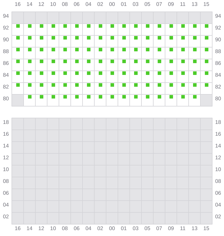 Bay 079 view and slots of TSC DORADO