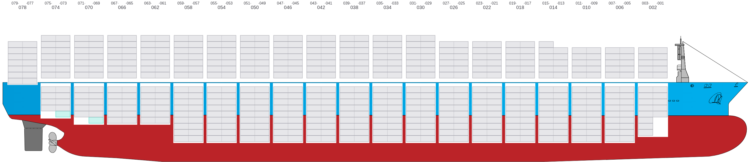 Side view of TSC DORADO